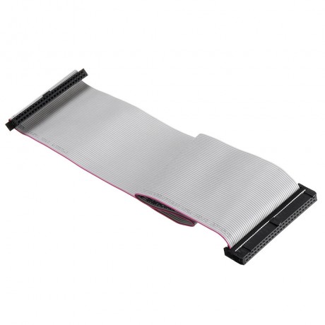 5Pcs 2.54mm FC-50P IDC Flat Gray Cable LED Screen Connected to JTAG Download Cable