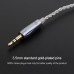 Silver Plated Upgrade Cable Headphones Cable with MMCX Connection for  V10 V20 Earphone