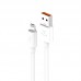 Teclast 1.2m USB to 8 Pin Fast Charging Cable Data Cable (White)
